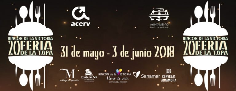 Rincón de la Victoria celebra la 20ª Feria de la Tapa del 31 de mayo al 3 de junio